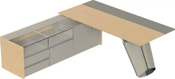 Grey Стол менеджера